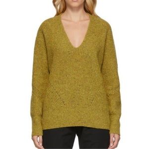rag & bone Donegal Recycled Wool Blend Tunic
Sweater In Shellgreen